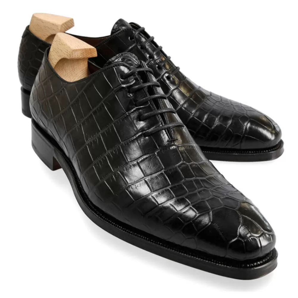 Outlet Carmina ALLIGATOR OXFORDS 910 RAIN NEGRO