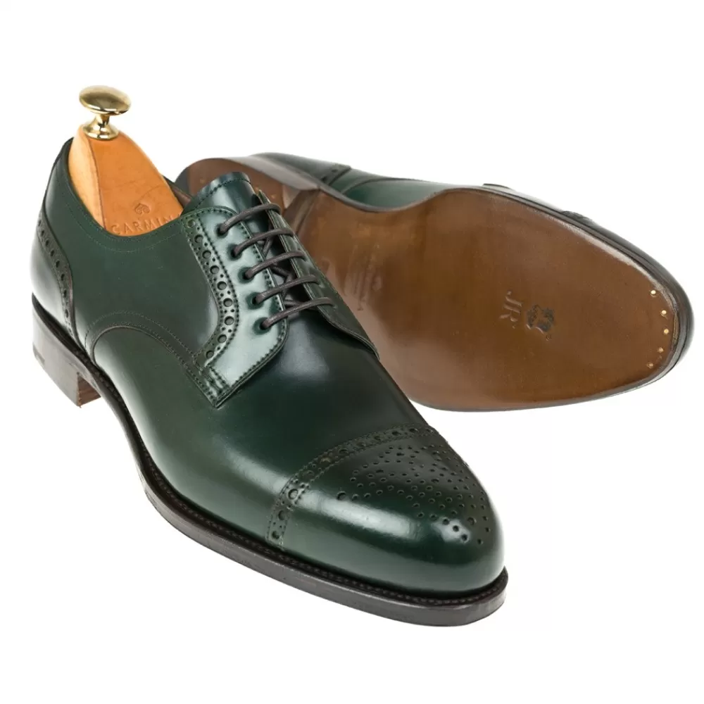 Store Carmina BLUCHER EN CORDOVAN 80531 FOREST VERDE