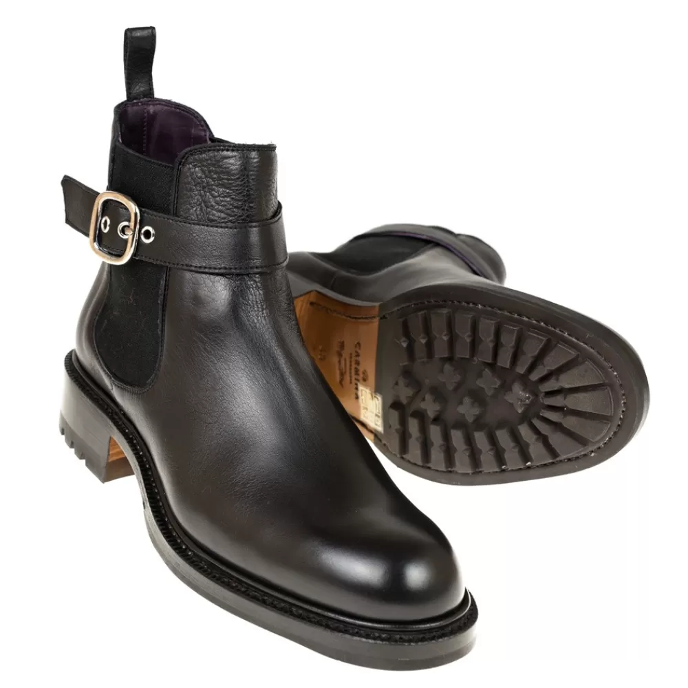 New Carmina BOTAS CHELSEA CON HEBILLA 1800 OSCARIA NEGRO