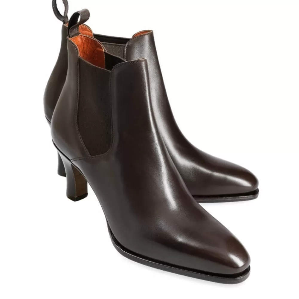 Cheap Carmina BOTAS CHELSEA MUJER DE TACÓN 1521 LLUC MARRON