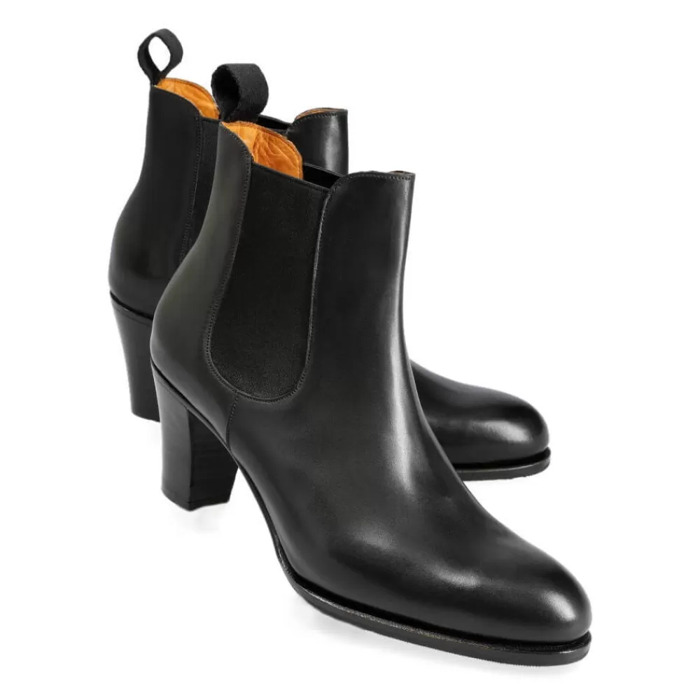 Store Carmina BOTAS CHELSEA MUJER DE TACÓN 1973 MADISON NEGRO