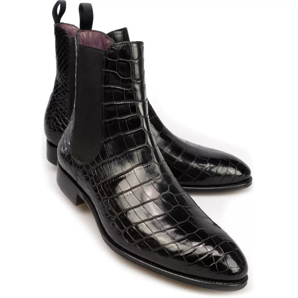 Discount Carmina BOTAS DE ALLIGATOR 80186 INCA NEGRO