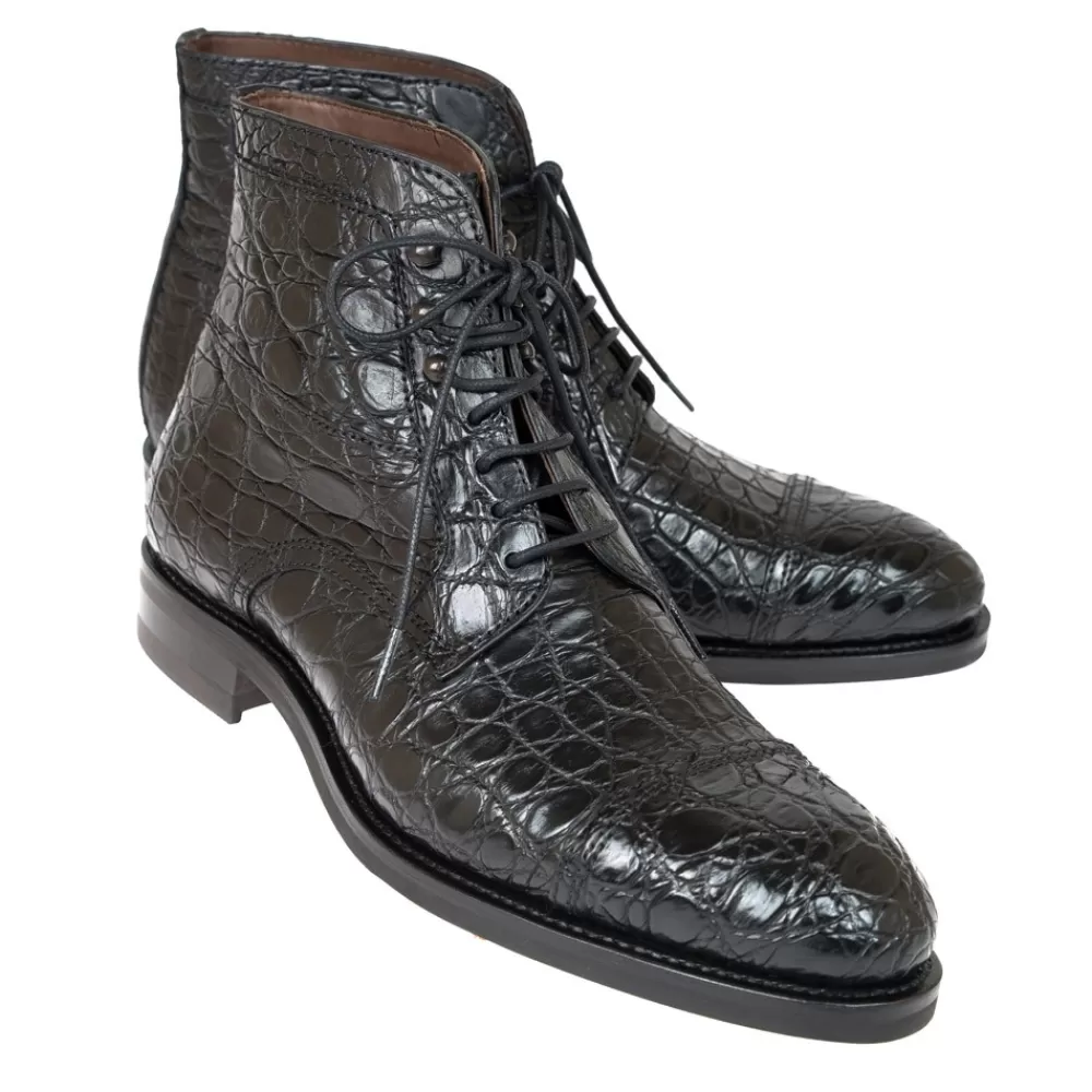 Outlet Carmina BOTAS DE COCODRILO 80207 SOLLER NEGRO