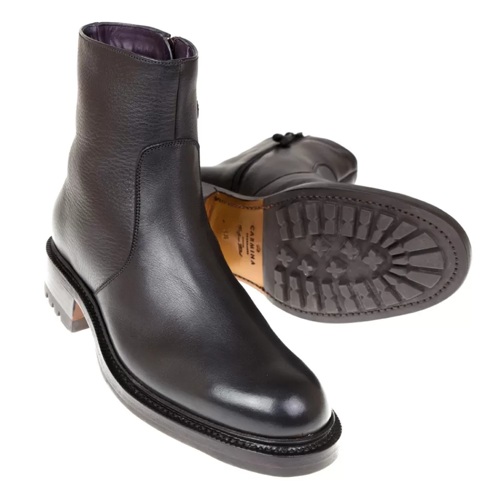 Hot Carmina BOTAS DE CREMALLERA DE MUJER 1853 OSCARIA NEGRO