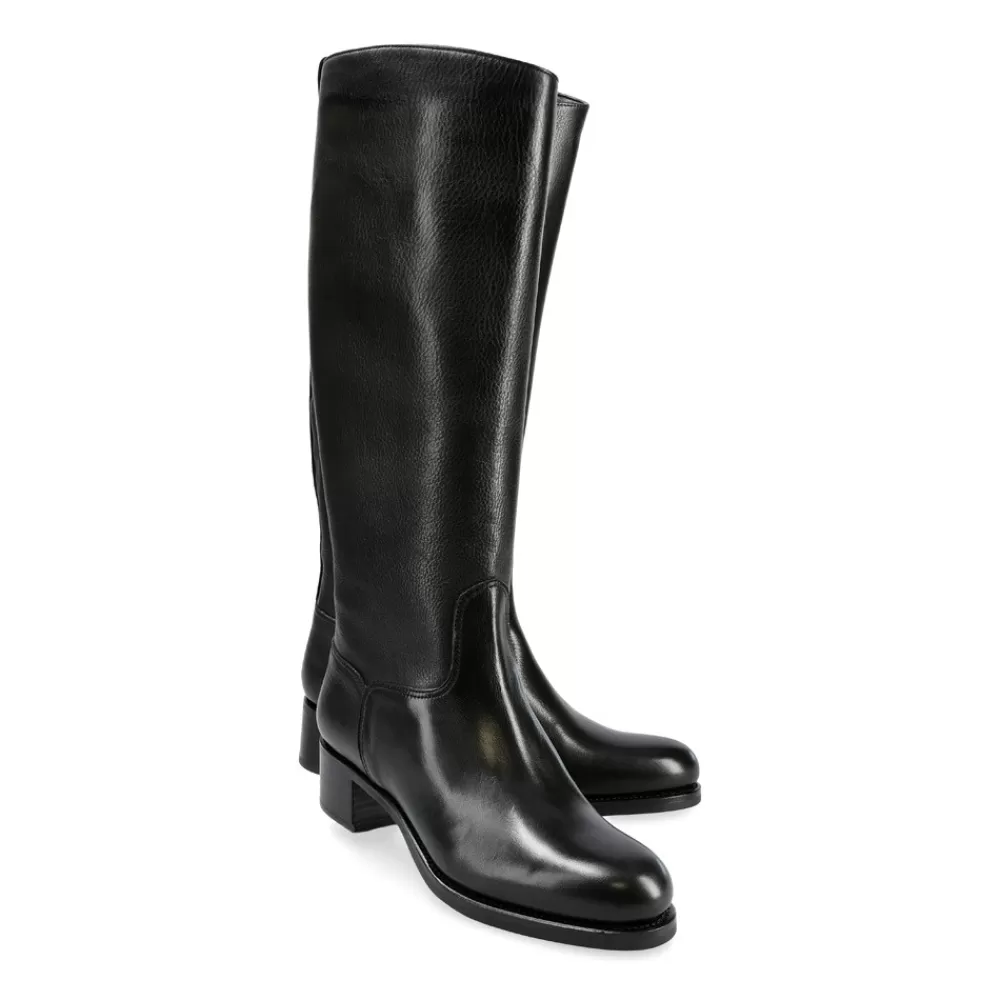 Store Carmina BOTAS DE MONTAR 1506 PERLA NEGRO