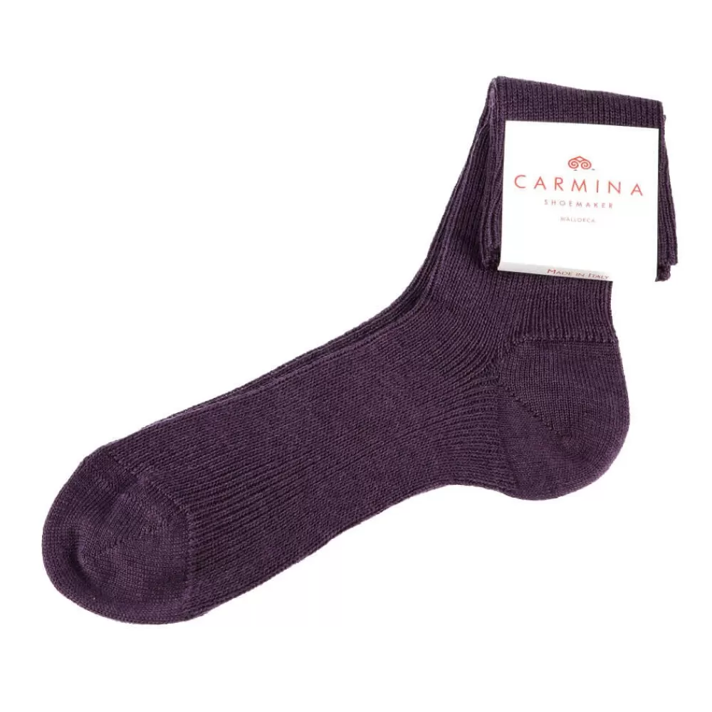 Outlet Carmina Calcetines cortos de señora en . LILA