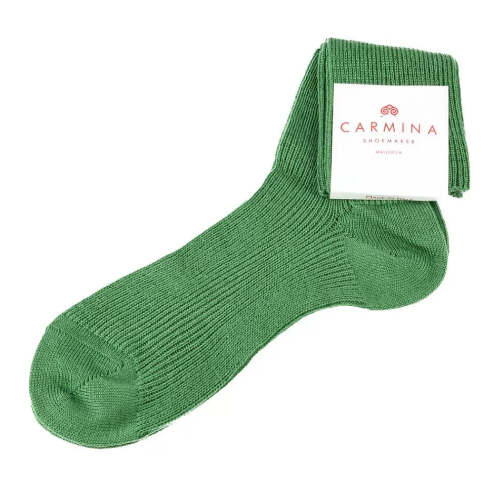 Cheap Carmina Calcetines cortos de señora en verde pistacho. VERDEPISTACHO