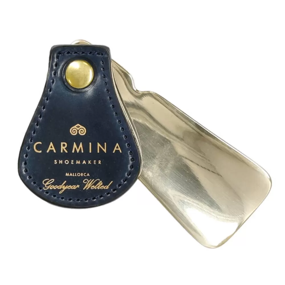 Outlet Carmina CALZADOR DE VIAJE EN CORDOVAN MARINO