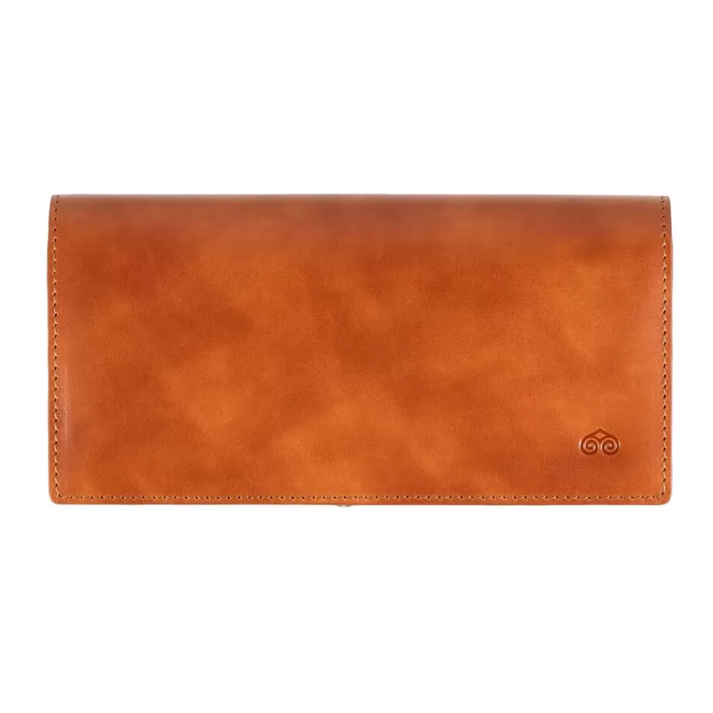 Cheap Carmina CARTERA GRANDE CHESNUT