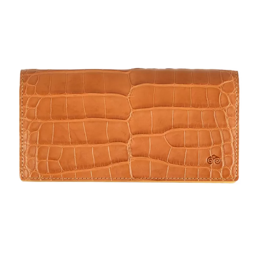 New Carmina CARTERA GRANDE ALLIGATOR CUERO