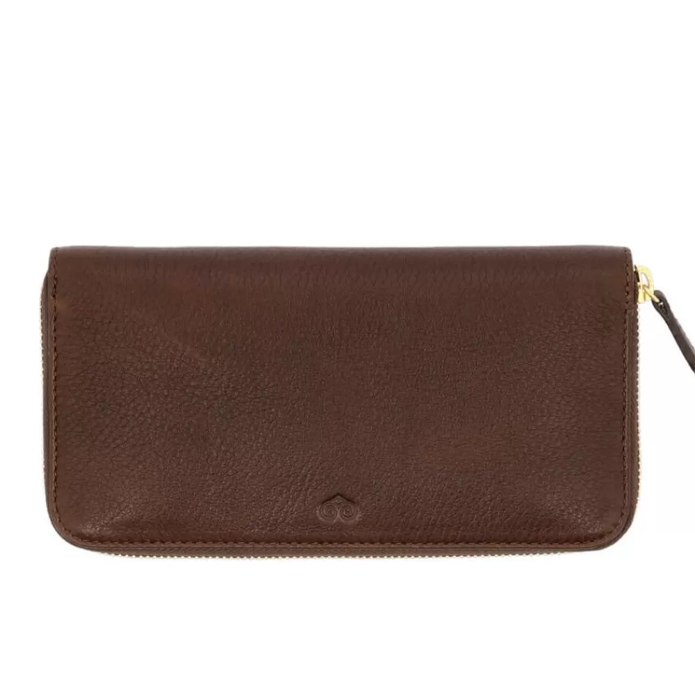 Cheap Carmina CARTERA GRANDE DE MUJER MARRON