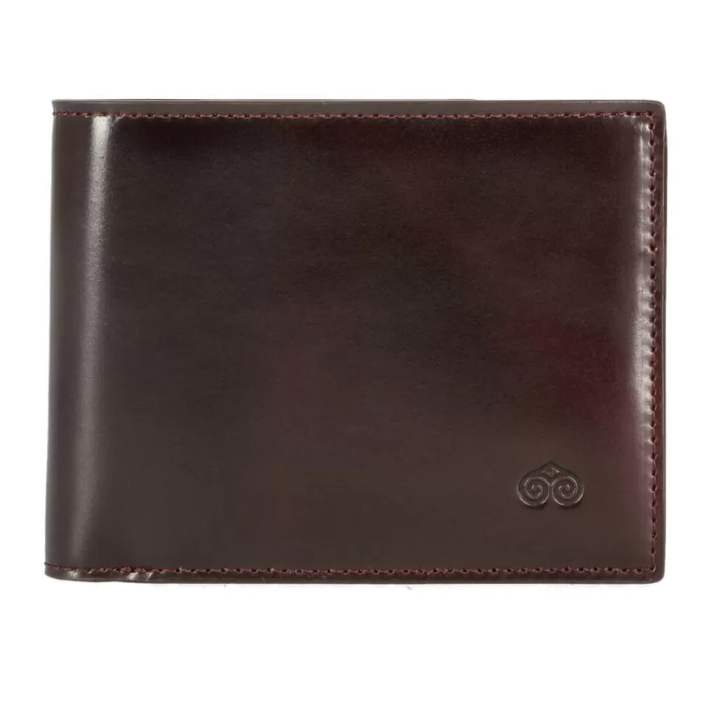 Flash Sale Carmina CARTERA PARA HOMBRES EXCLUSIVAMENTE EN CORDOVAN BURDEOS