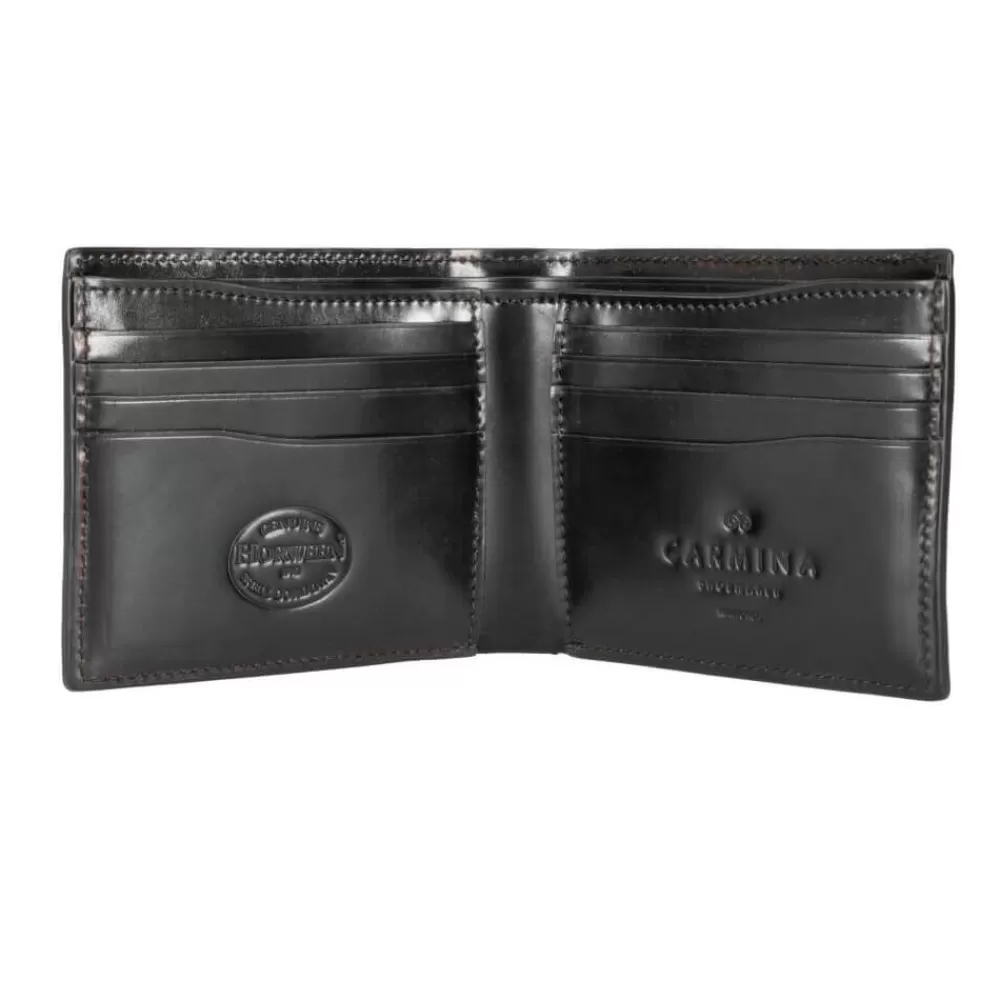 Sale Carmina CARTERA PARA HOMBRES EXCLUSIVAMENTE EN CORDOVAN NEGRO