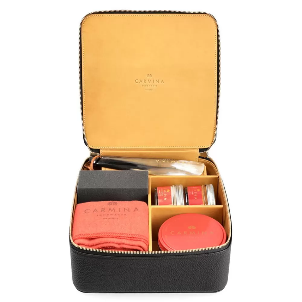 Discount Carmina KIT DE CUIDADO DE LUJO PARA ZAPATOS DE PIEL DE BECERRO - CUERO