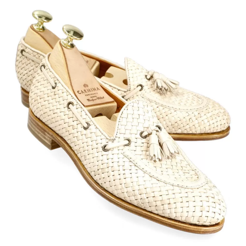 Outlet Carmina MOCASINES BORLAS MUJER 1590 DRAC NATURAL