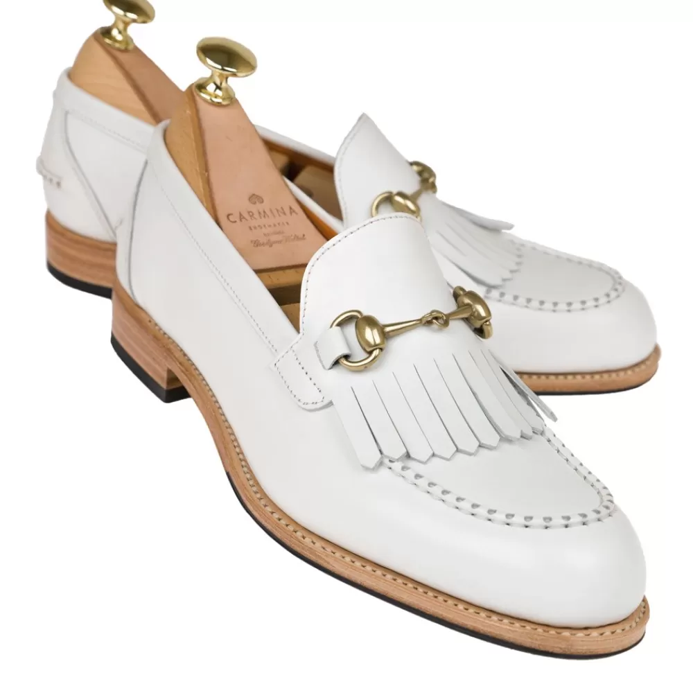 Online Carmina MOCASINES CON HORSEBIT 1652 BLANCO