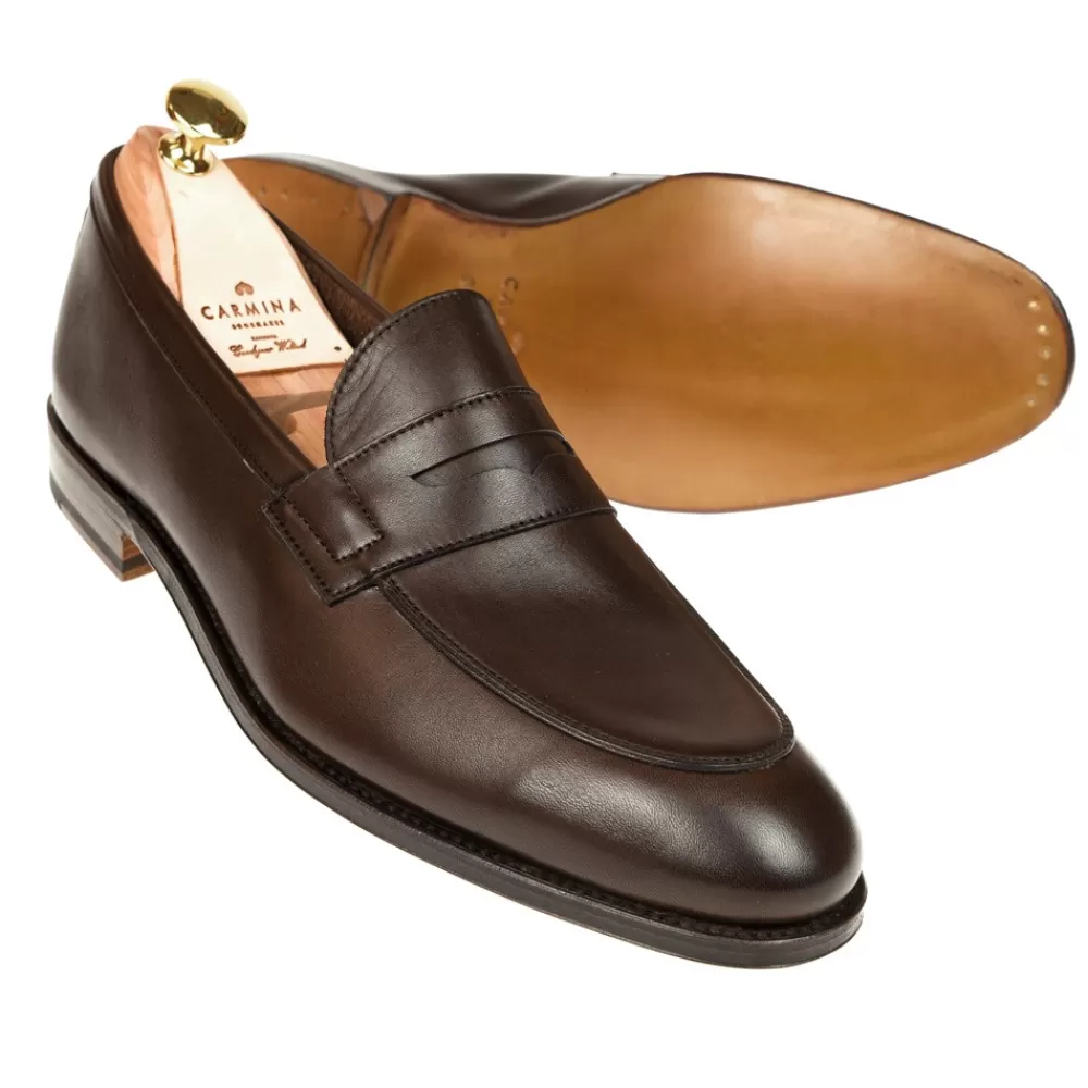 Best Sale Carmina MOCASINES DE BANDA SIN FORRO 80730 SINEU MARRON