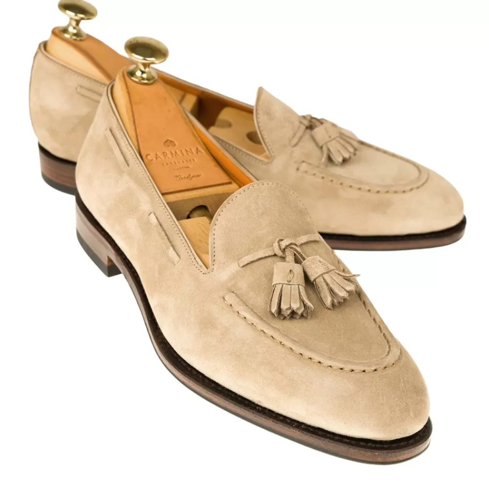 Sale Carmina MOCASINES DE BORLAS 1640 DRAC CAMEL