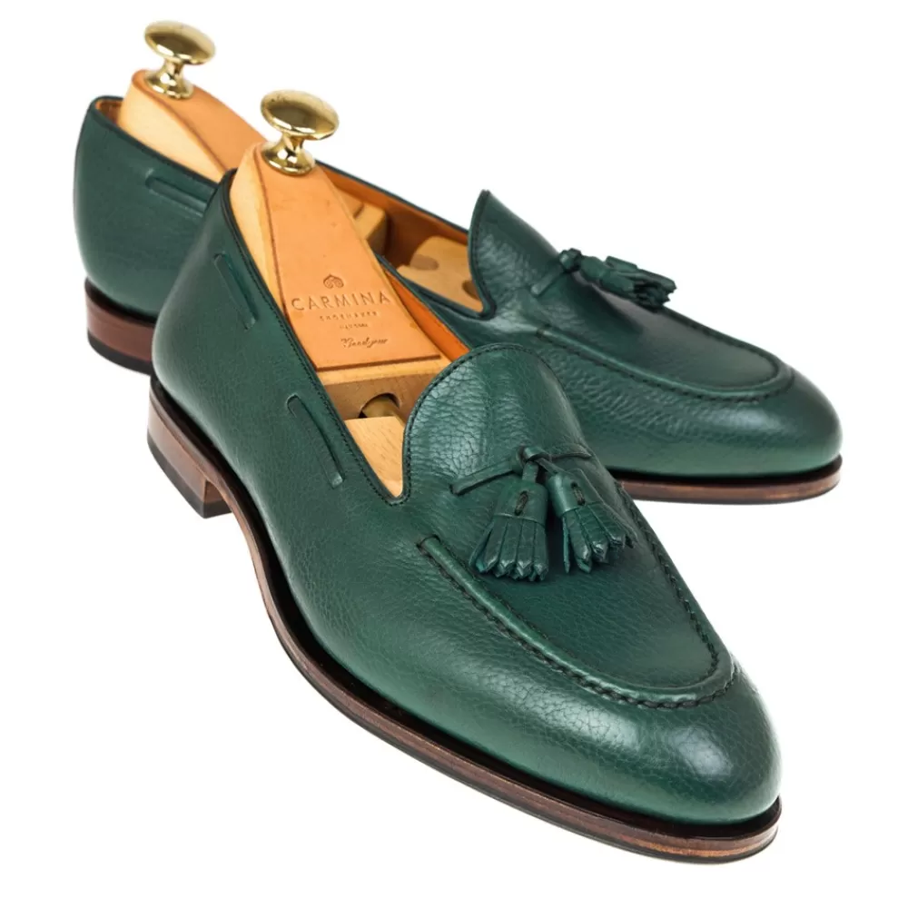 Fashion Carmina MOCASINES DE BORLAS 1640 DRAC VERDE