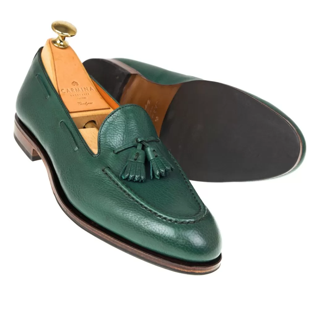 Fashion Carmina MOCASINES DE BORLAS 1640 DRAC VERDE