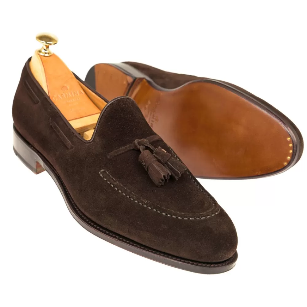 Sale Carmina MOCASINES DE HOMBRE BORLAS 80367 FOREST MARRON