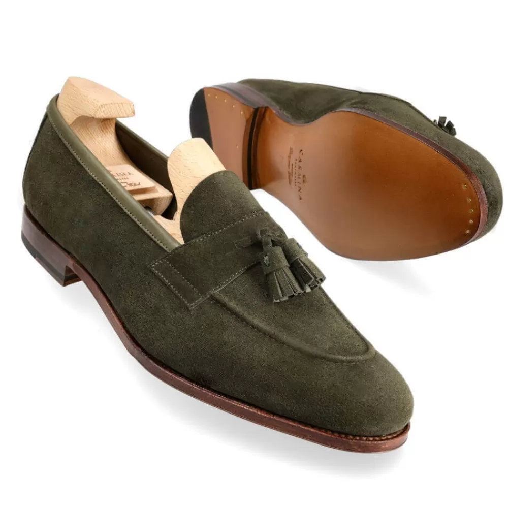 Shop Carmina MOCASINES DE HOMBRE CON BORLAS 80833 SINEU LODEN