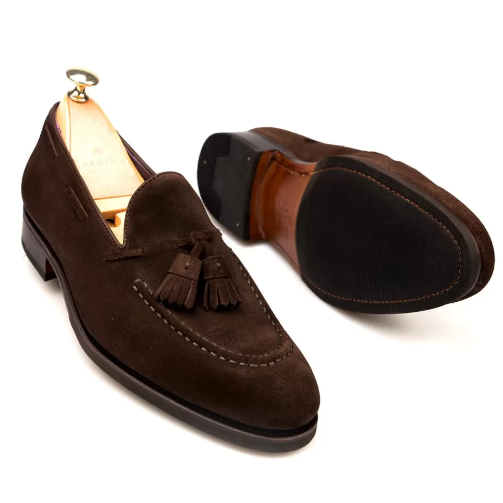 New Carmina MOCASINES DE HOMBRE CON BORLAS 80289 UETAM MARRON