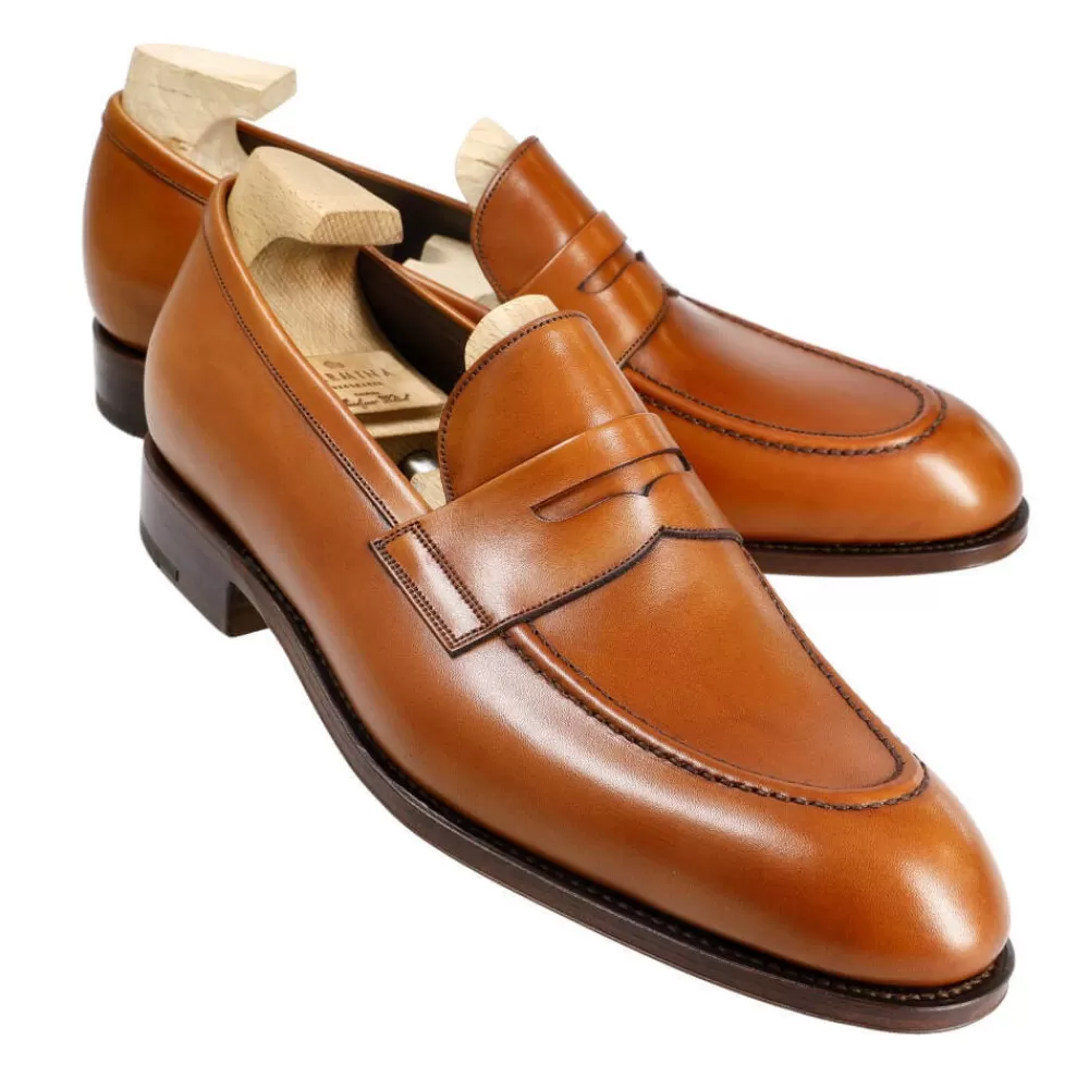 Sale Carmina MOCASINES HOMBRE ANTIFAZ 80832 ROBERT CUERO(ACAB.CHESNUT)