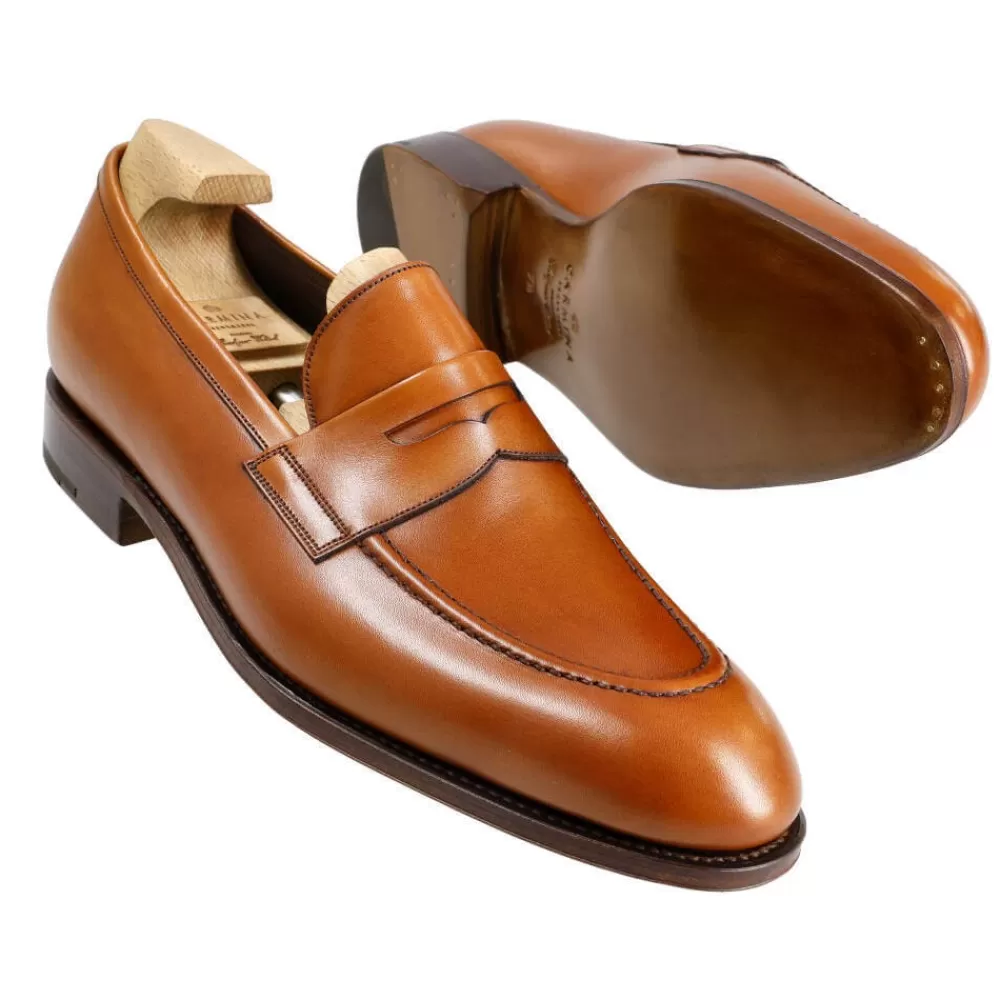 Sale Carmina MOCASINES HOMBRE ANTIFAZ 80832 ROBERT CUERO(ACAB.CHESNUT)