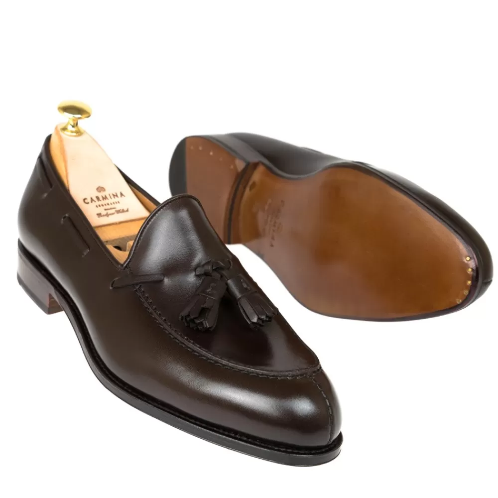 Flash Sale Carmina MOCASINES HOMBRE CON BORLAS 734 FOREST EEE MARRON