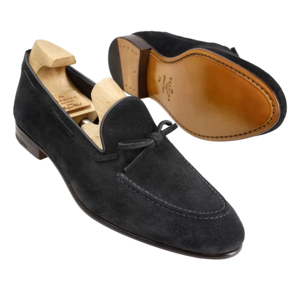 Outlet Carmina MOCASINES HOMBRE CON LAZO 80537 UETAM MARINO