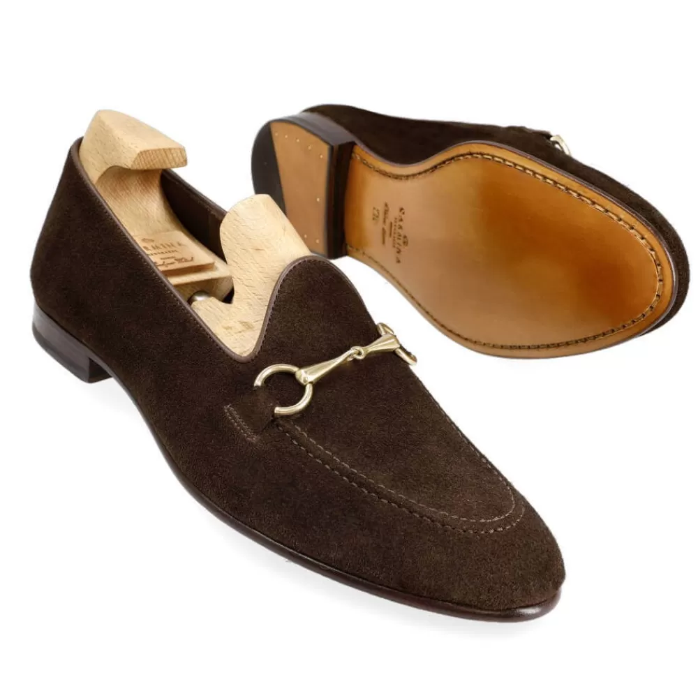 Sale Carmina MOCASINES HORSEBIT SIN FORRO 80670 UETAM EE CHESNUT