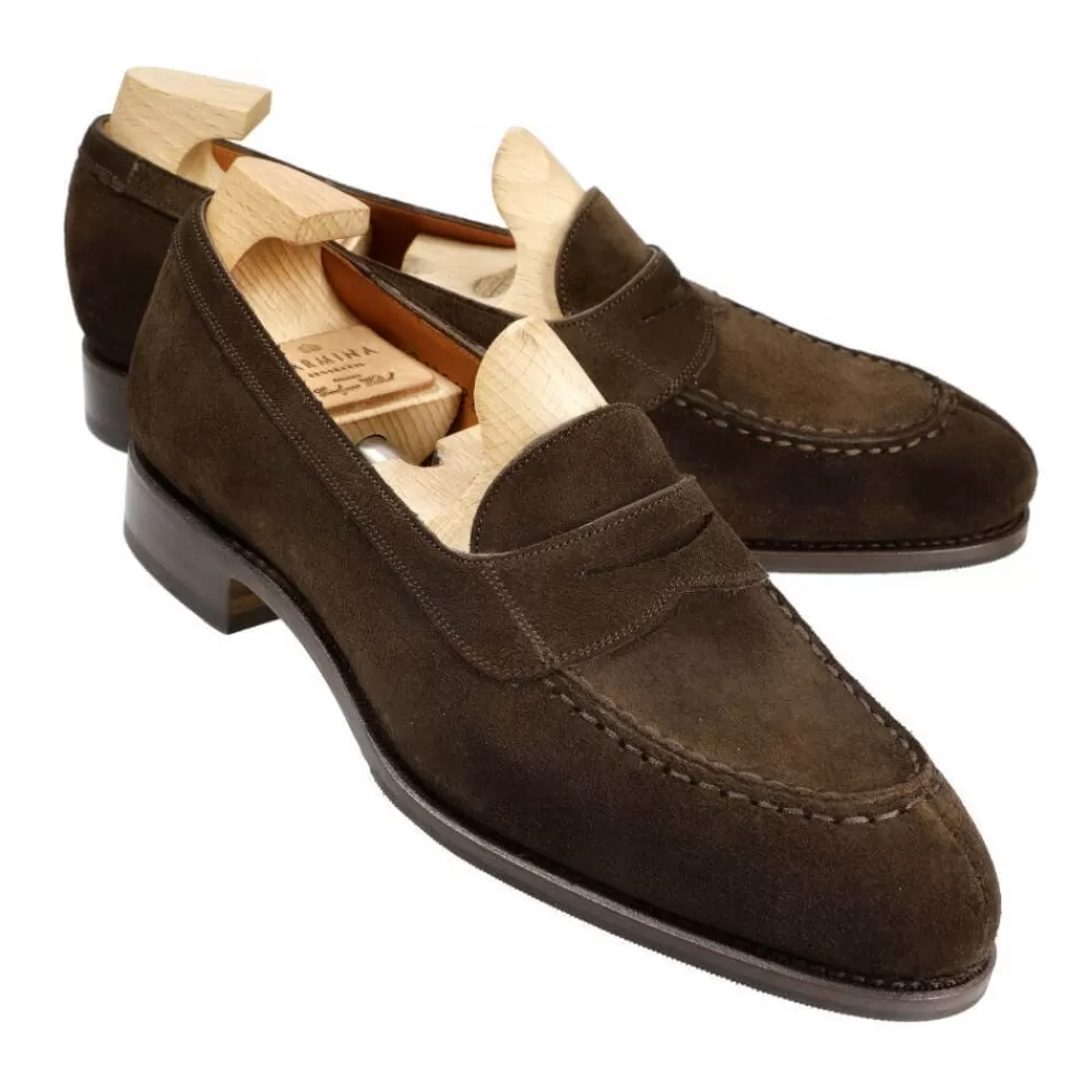 Shop Carmina MOCASINES MUJER CON ANTIFAZ 1875 MADISON MARRON