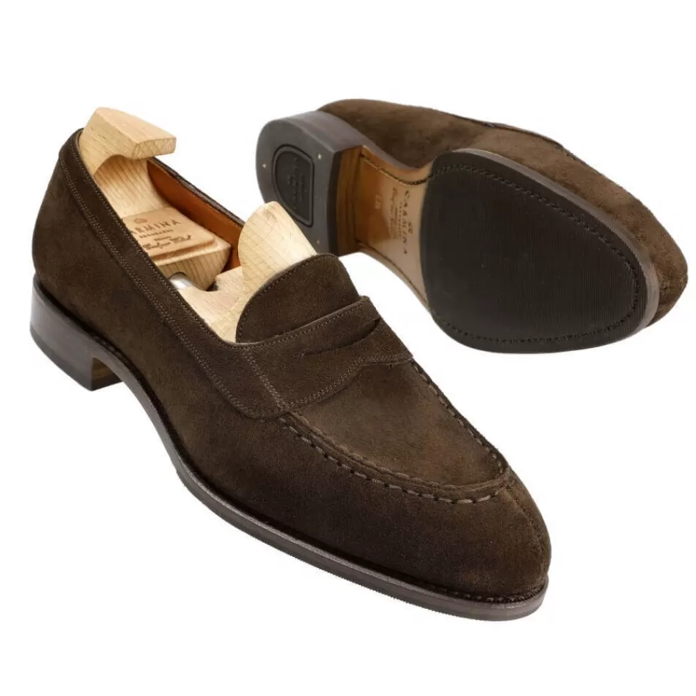 Shop Carmina MOCASINES MUJER CON ANTIFAZ 1875 MADISON MARRON