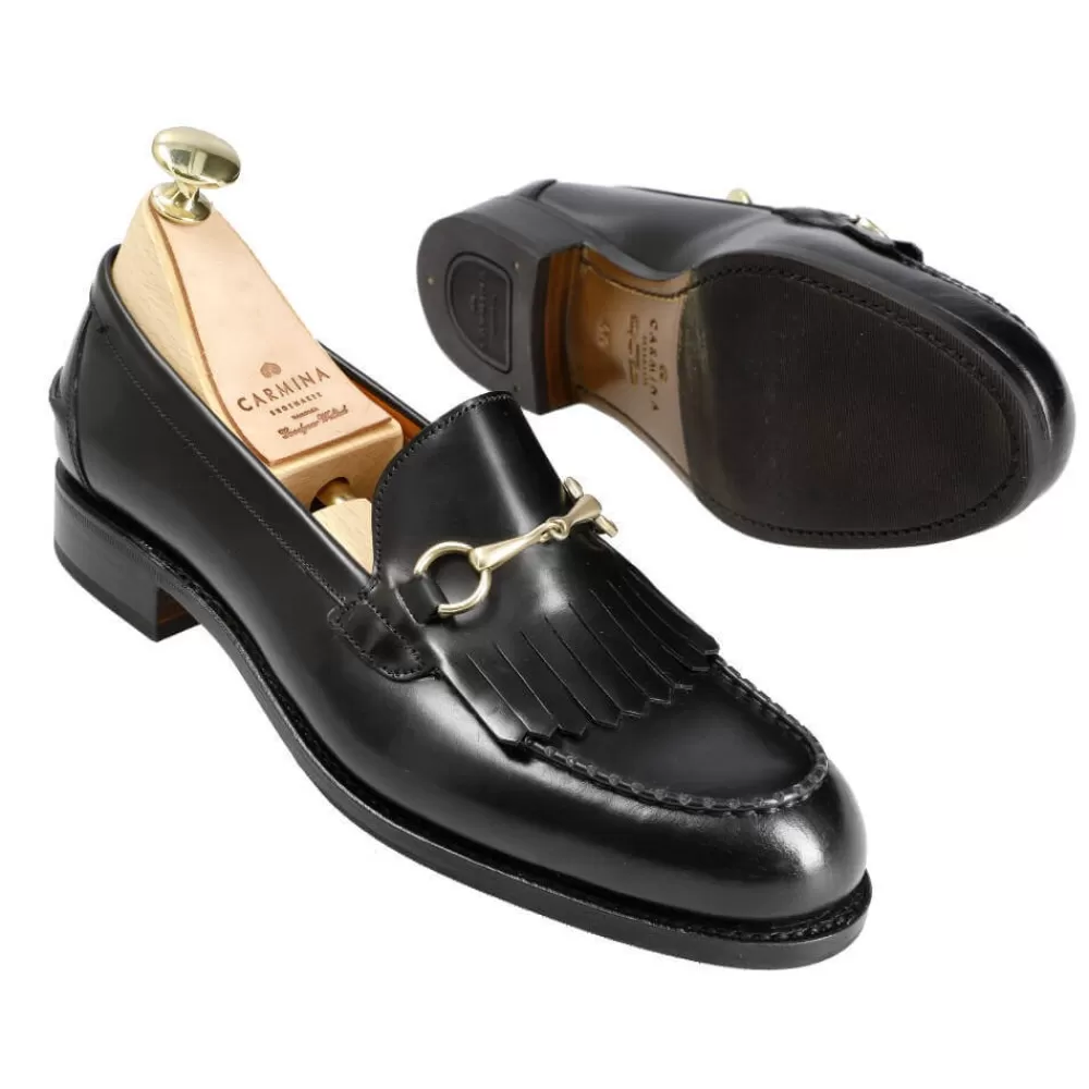 Fashion Carmina MOCASINES MUJER HORSEBIT 1652 NEGRO