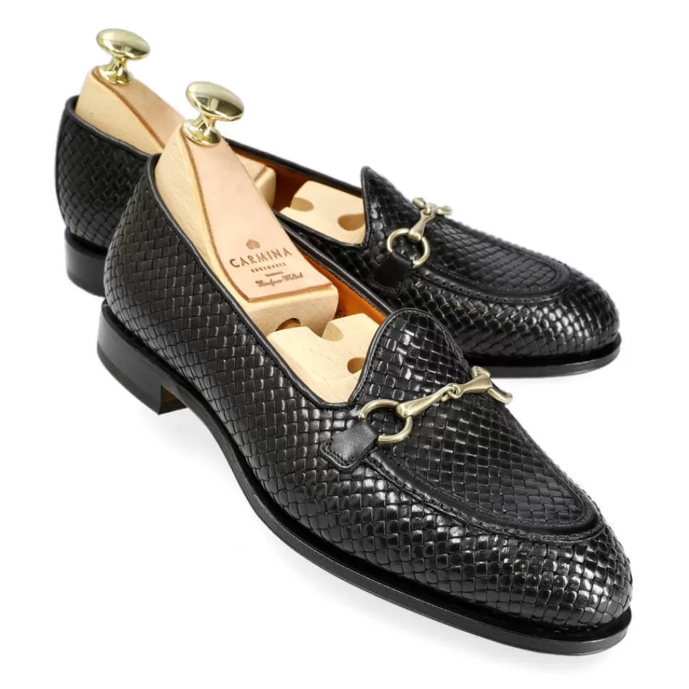 Clearance Carmina MOCASINES MUJER HORSEBIT 1966 DRAC NEGRO