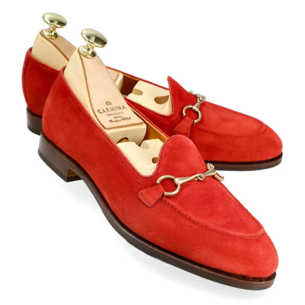 Sale Carmina MOCASINES MUJER HORSEBIT 1845 DRAC ROJO