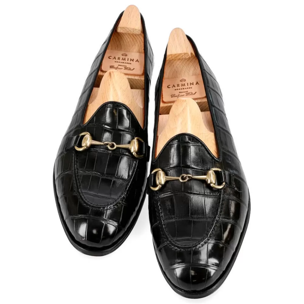 New Carmina MOCASINES MUJER HORSEBIT 1845 DRAC NEGRO