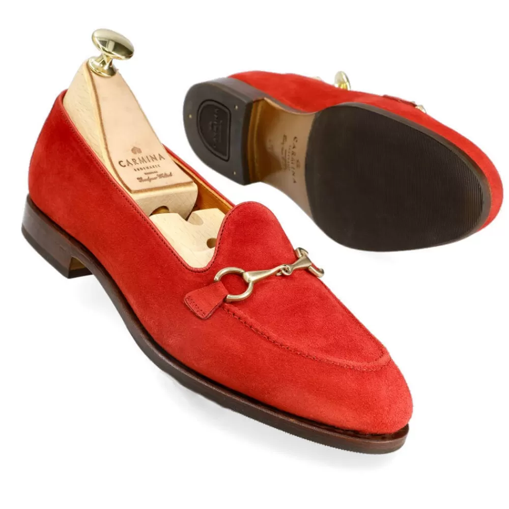 Sale Carmina MOCASINES MUJER HORSEBIT 1845 DRAC ROJO