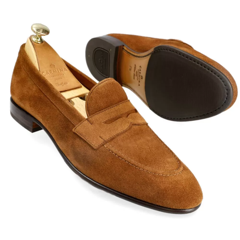 Shop Carmina MOCASÍN ANTIFAZ HOMBRE SIN FORRO 80546 UETAM EE PARISIANBROWN