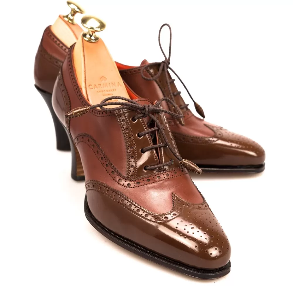 Sale Carmina OXFORD DE TACÓN 1514 LLUC CUERO