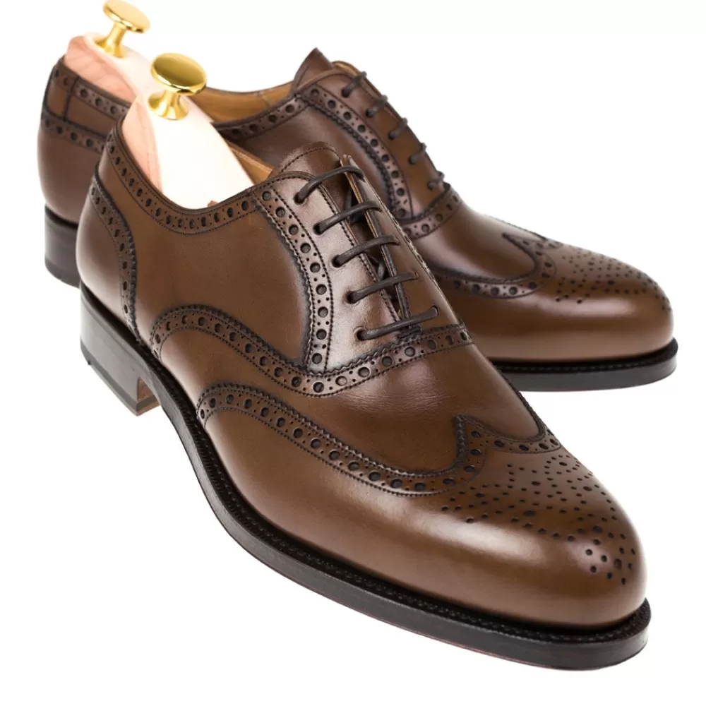 Cheap Carmina PALA VEGA OXFORD 813 FOREST MARRON