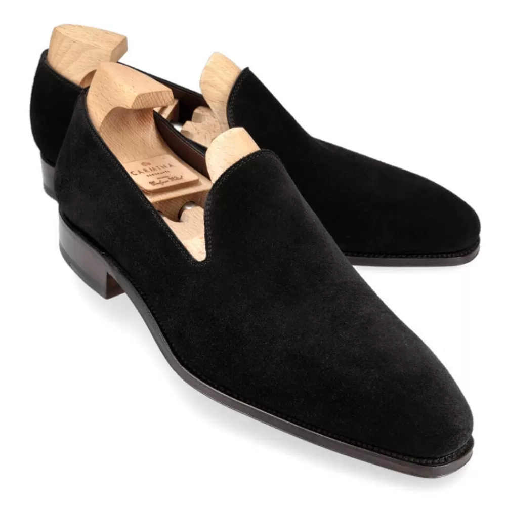 Clearance Carmina SLIPPERS 80248 SIMPSON NEGRO