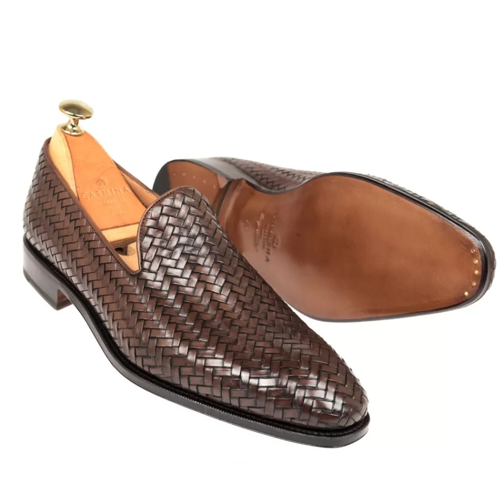 Fashion Carmina SLIPPERS TRENZADOS 80301 SIMPSON MARRON