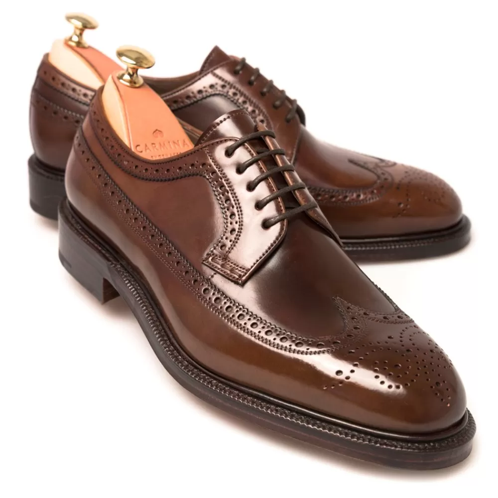 Outlet Carmina ZAPATOS BLUCHER CORDOVAN 532 DETROIT