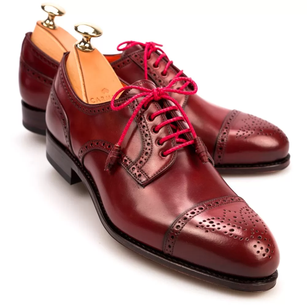 Fashion Carmina ZAPATOS BLUCHER EN CORDOVAN DE MUJER 1547 MADISON RUBI