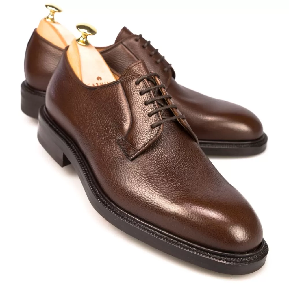 Online Carmina ZAPATOS BLUCHER PALA LISA 531 DETROIT MARRON