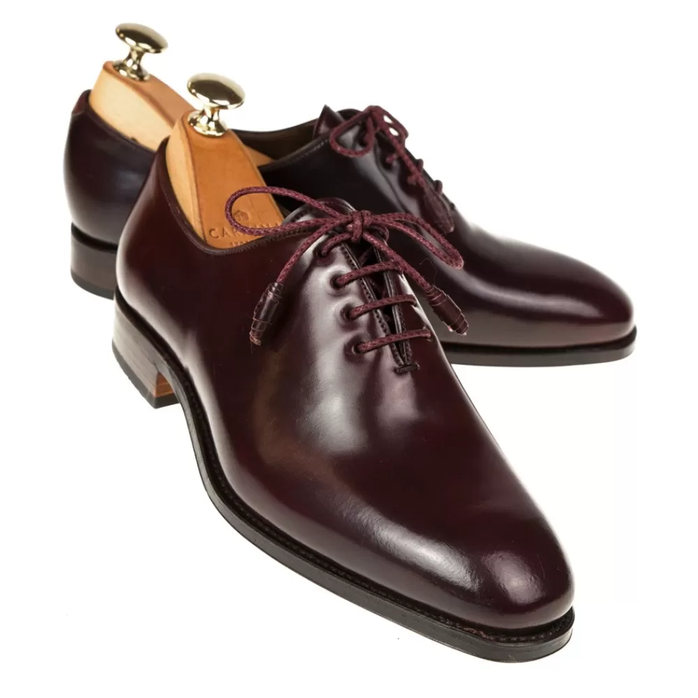 Sale Carmina ZAPATOS ENTERIZOS DE CORDOVAN MUJER 1560 HILLS BURDEOS(ACAB.OSCURO)