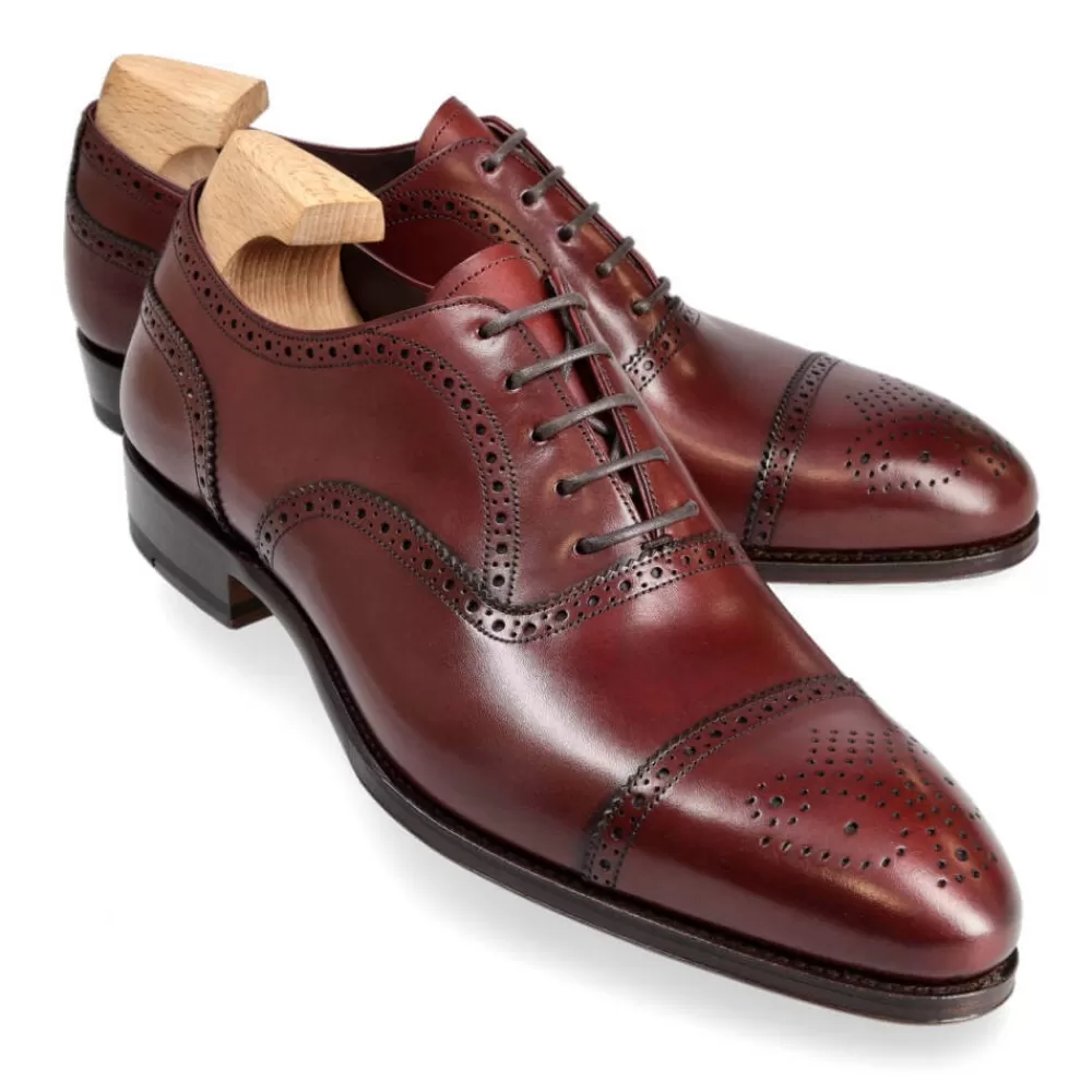 Hot Carmina ZAPATOS OXFORD 80251 INCA BURDEOS