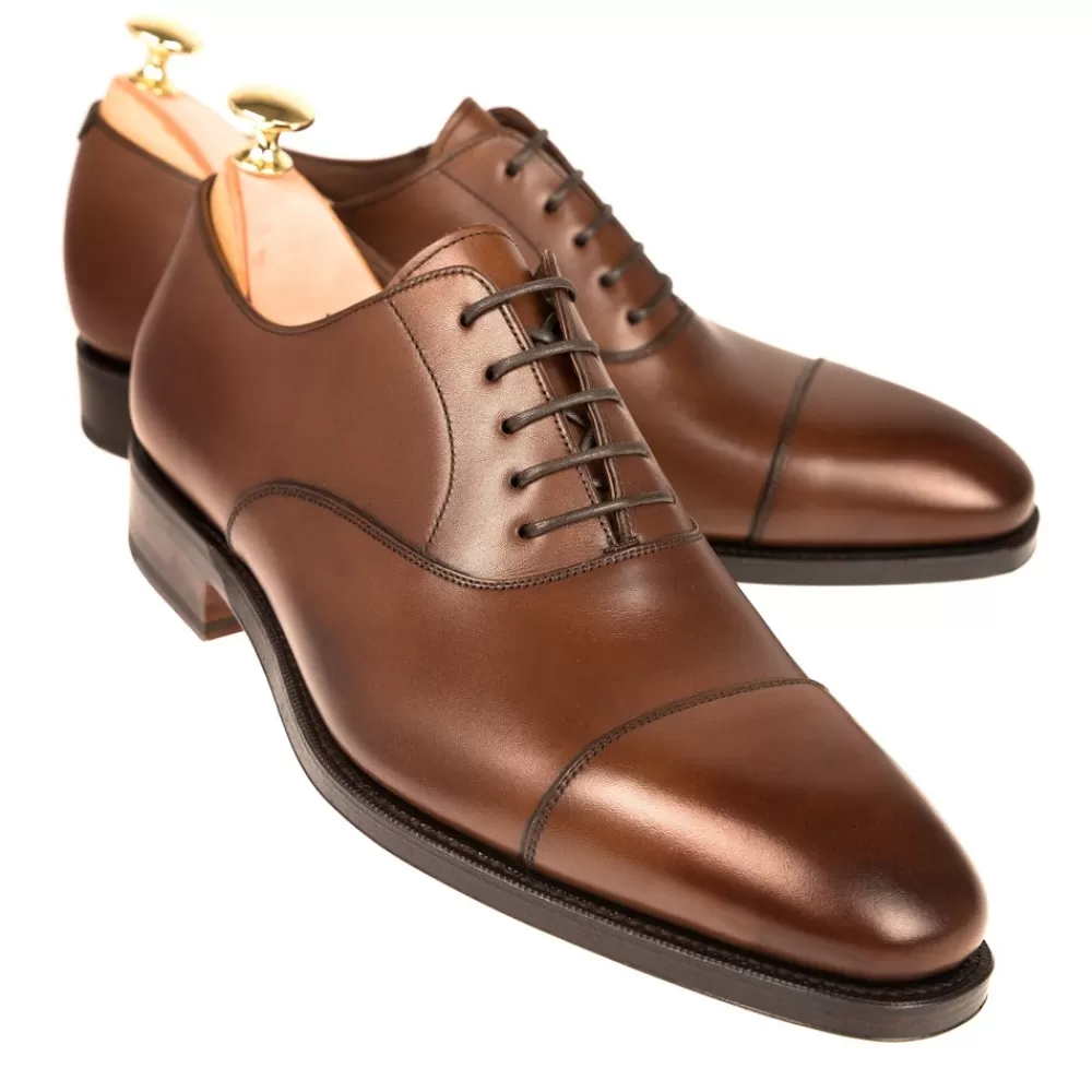 Online Carmina ZAPATOS OXFORD 80386 RAIN MARRON